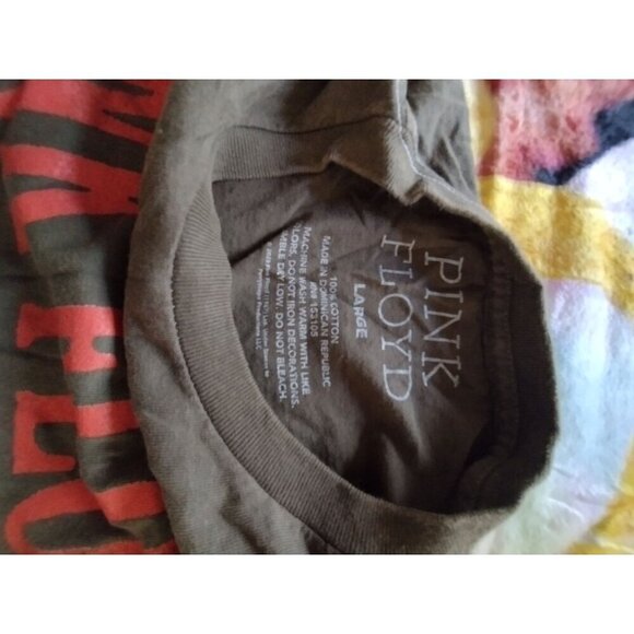 Pink Floyd official tshirt unisex Large new without tags brown - Picture 2 of 3